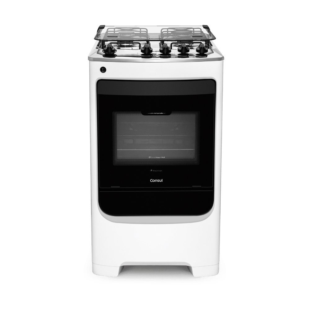 Fogão 4 Bocas Consul CF04NAB Acendimento Automático em Oferta na Shopee