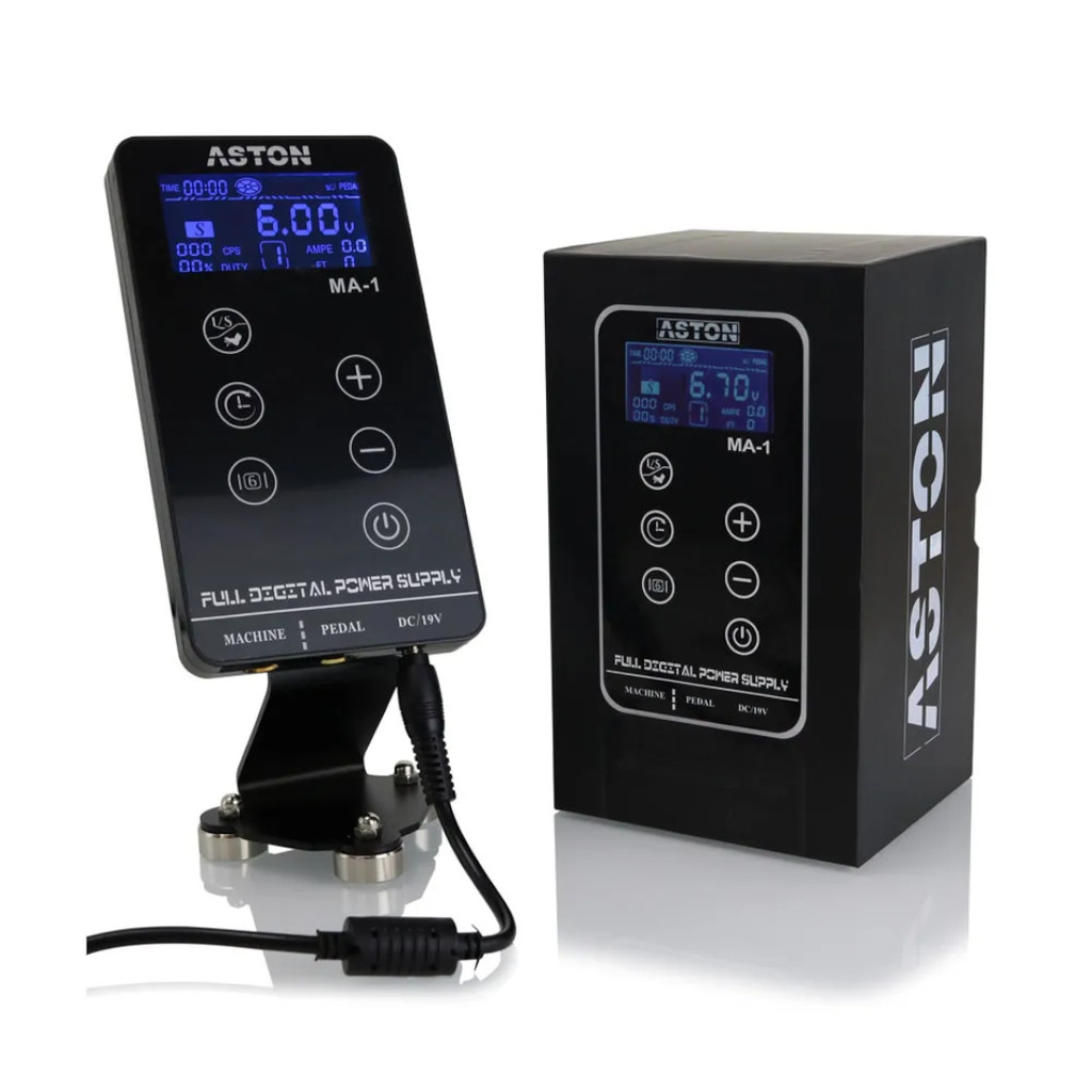 Fonte De Tatuagem Digital Aston Machine Ma-1 Power
