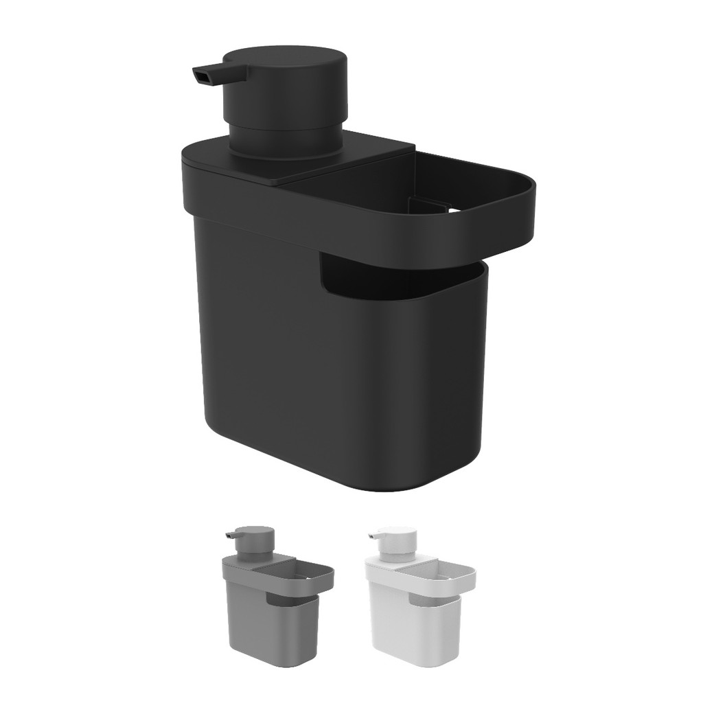 Dispenser Porta Detergente Esponja Organizador De Pia 650ml
