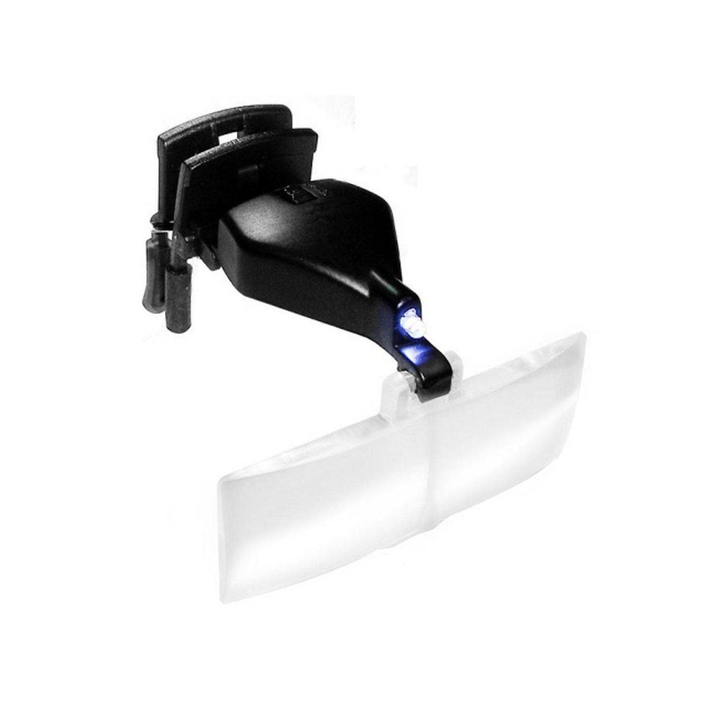Lupa de Pala Vision Eye LED 3 Aumentos Profissional Estética Beleza Micropigmentação Estek