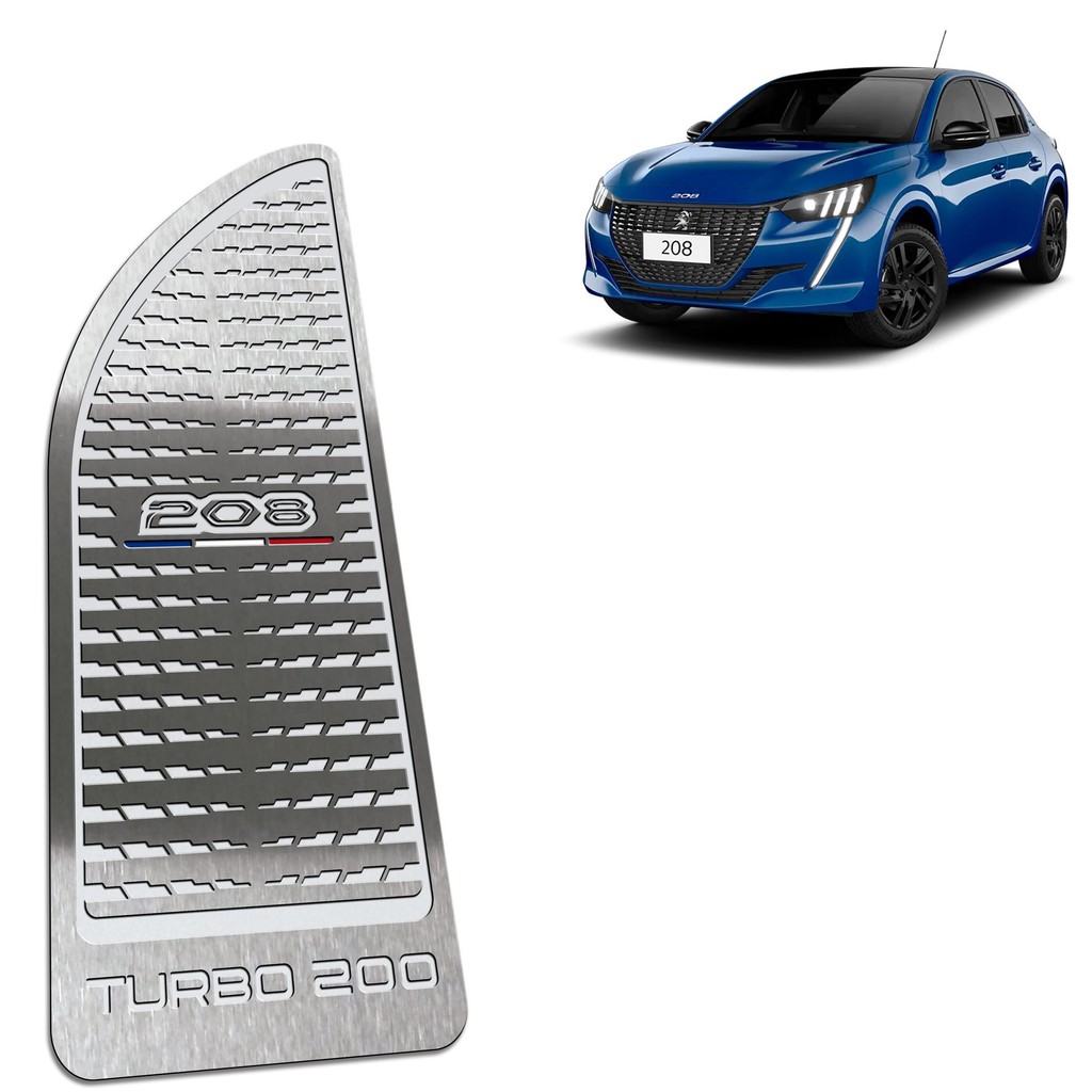 Descanso de Pé Peugeot Peugeot 208 Turbo 200 21/.. - Aço Inox em Oferta na Shopee