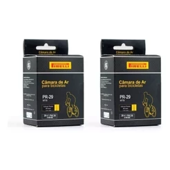 KIT 2 CAMARAS DE AR PIRELLI MTB 29 X 1.75/2.35 PRESTA 48MM