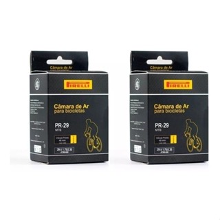 2 Câmara De Ar Pirelli Mtb 29x1.75/2.35 Presta 48mm Promoção em Oferta na Shopee
