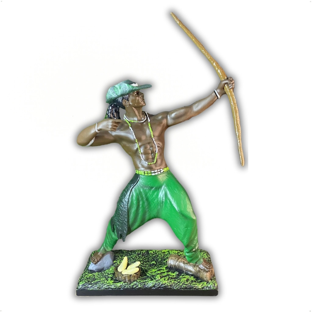 Imagem Oxossi Premium - Imagem Umbanda Candomblé