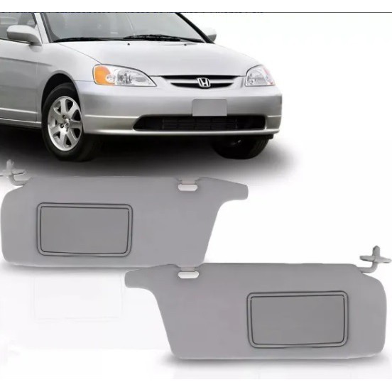 Kit Par Quebra Sol Para Sol Honda Civic 2001 2004 2005 2006