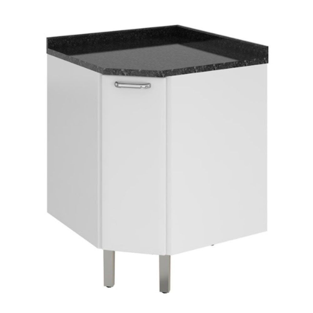 Balcão de Canto Itatiaia 1 Porta com Tampo Tarsila IAG em Oferta na Shopee