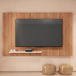 Painel Para TV's Até 70 Polegadas Sun Marrom Caemmun