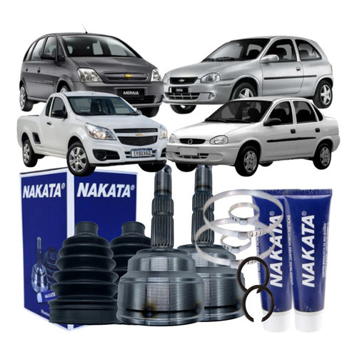 2 Junta Homocinetica Original Nakata Lado Roda Corsa /meriva 1994 1995 1996 1997 1998 1999 Á 2016 em Oferta na Shopee