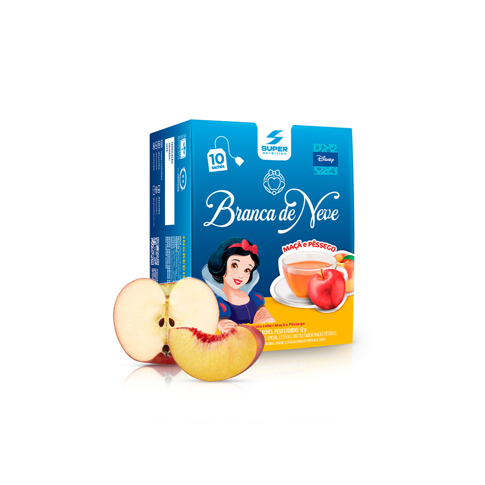 Desinchá Disney Branca de Neve - Maçã e Pêssego (10 sachês) - Food & Beverages