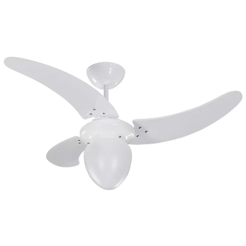 Ventilador De Teto Tron Búzio Branco 3 Pás 127v em Oferta na Shopee