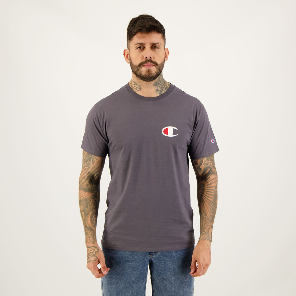 Camiseta Champion Valley Cinza Escuro