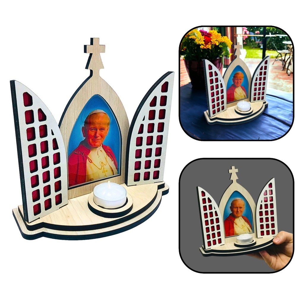 Capela Oratório Papa João Paulo II Com Porta Vela