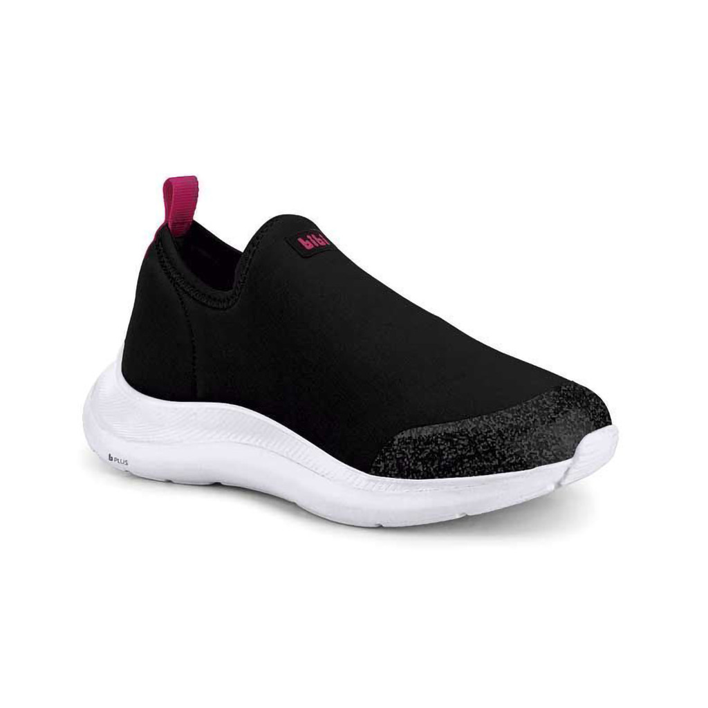 Tênis Infantil Feminino Bibi Action Glitter Calce Fácil em Oferta na Shopee