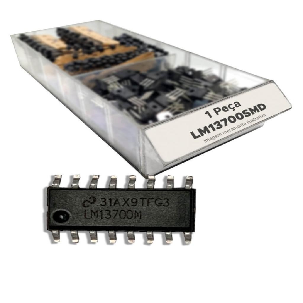 Circuito Integrado Lm13700 = Lm 13700 Smd - Soic16