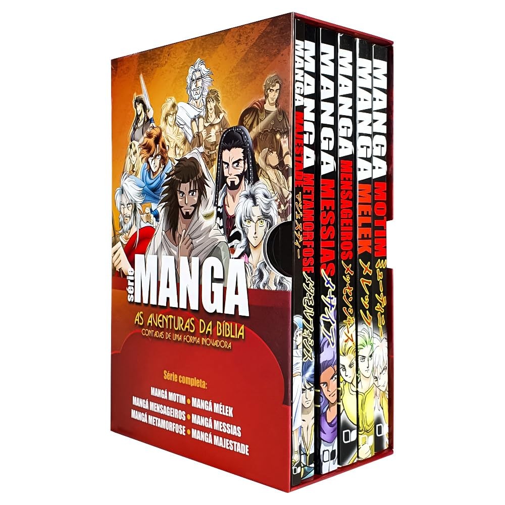 Box Série Mangá | Série Completa: as Aventuras da Bíblia Contadas de uma Forma Inovadora - Books & Magazines