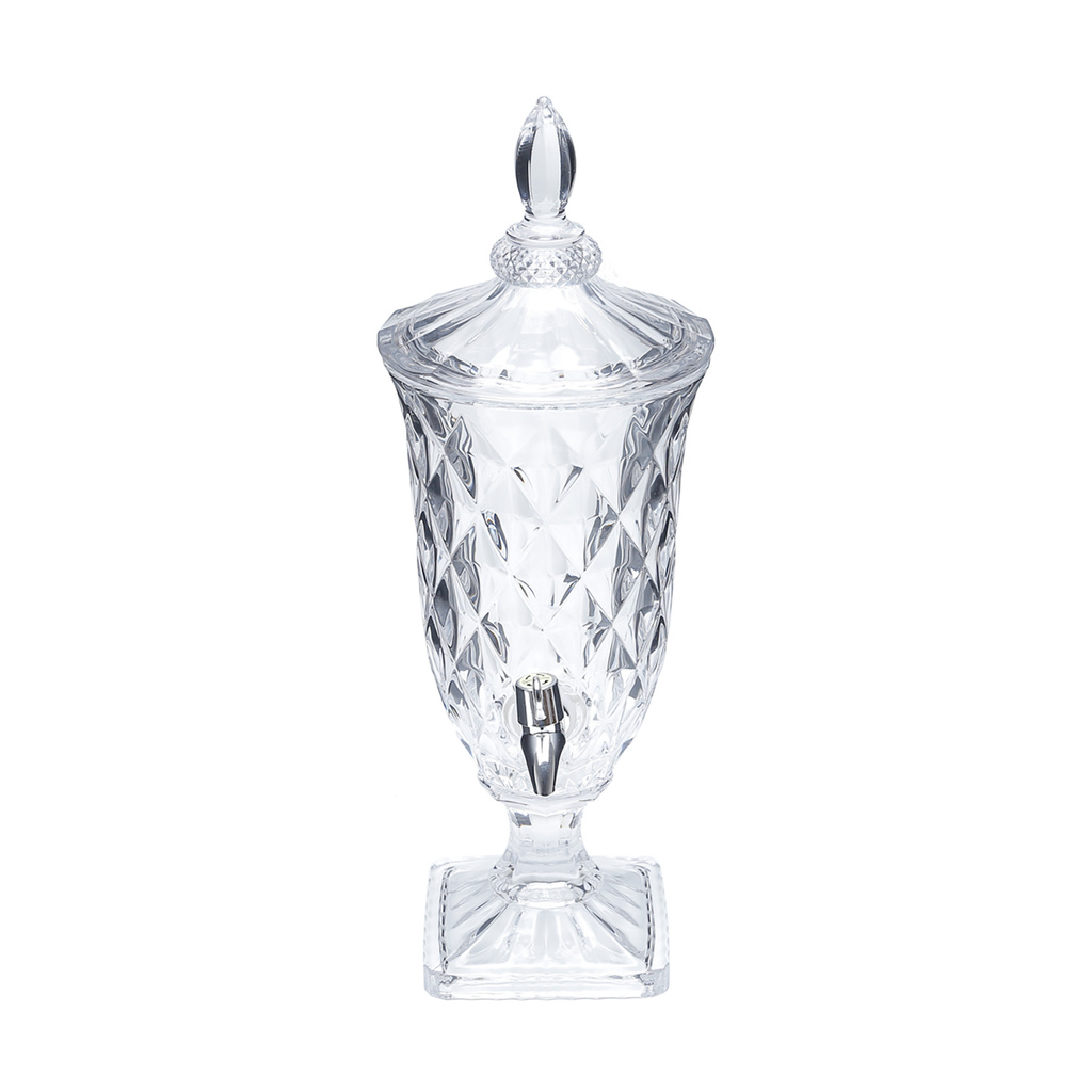 Dispenser/Suqueira De Cristal Diamond 2L