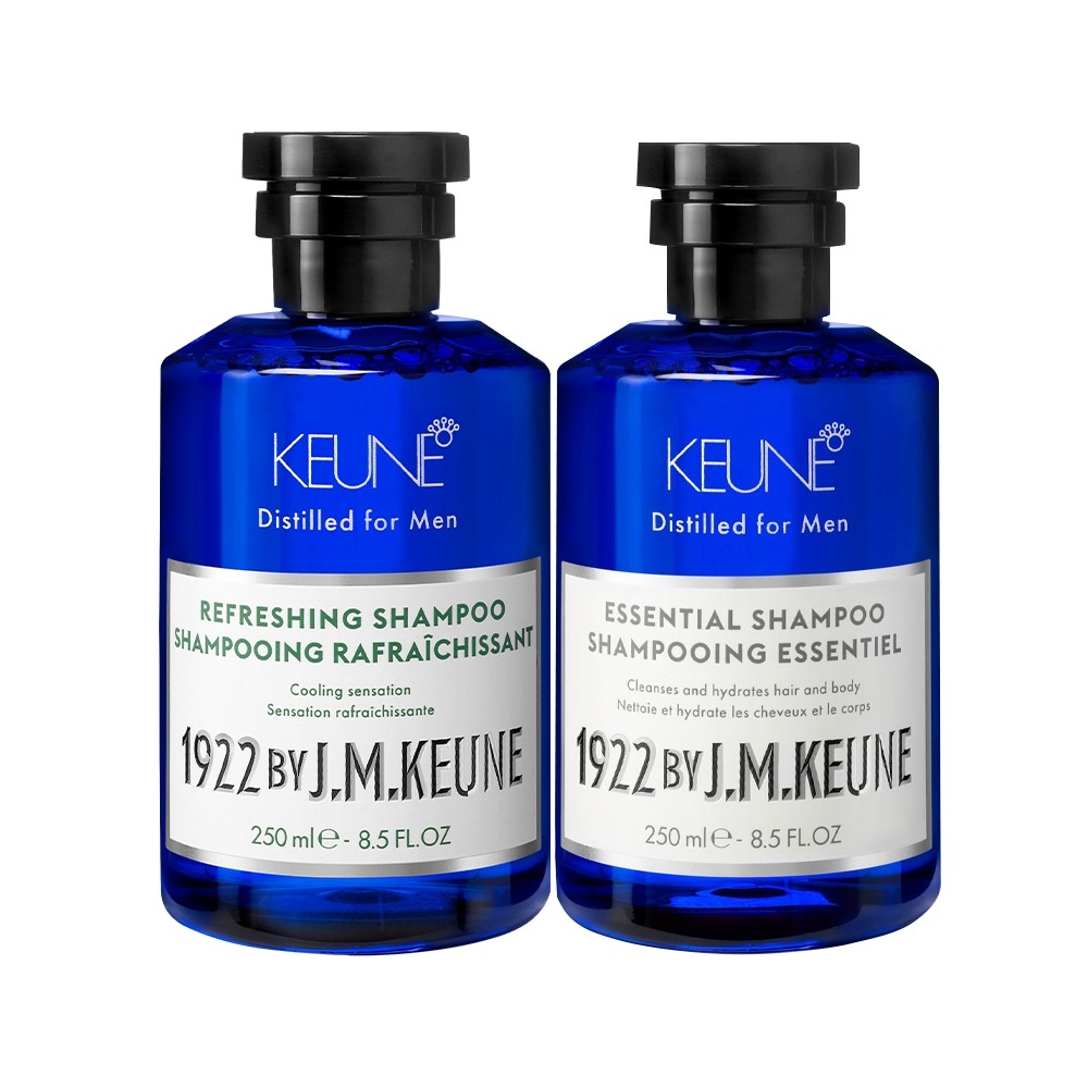 Kit Keune 1922 By J.M. Refreshing Essential Shampoo Barba Corpo (2 produtos) em Oferta na Shopee