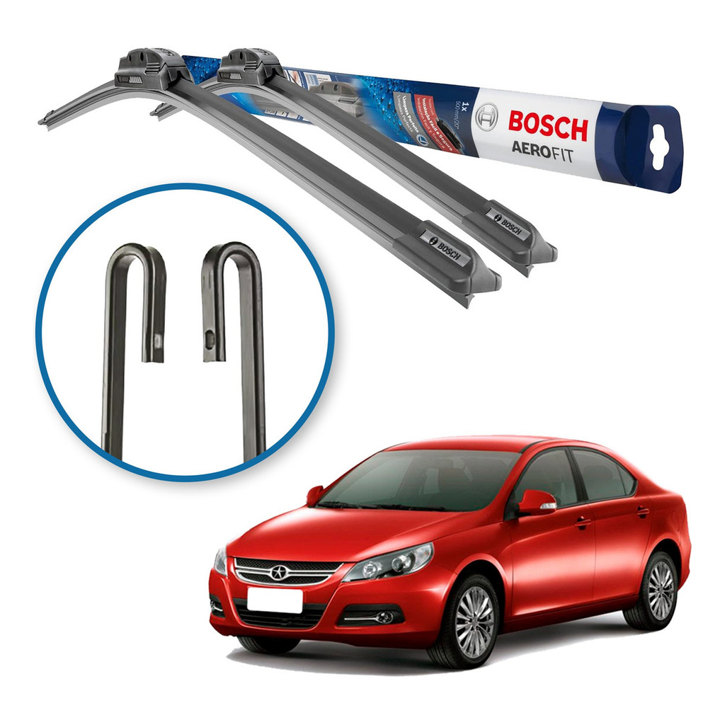 Palheta Limpador Parabrisa Original Bosch Jac Motors J5 2010 A 2014