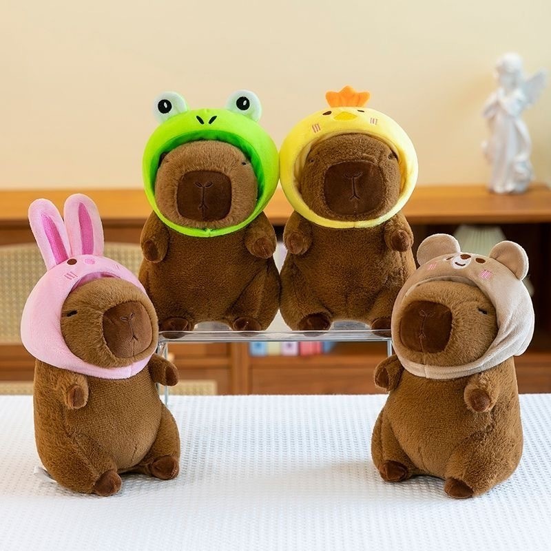 24cm Boneca De Pelúcia Capivara Brinquedo de Pelúcia Capivara Jorge em Oferta na Shopee