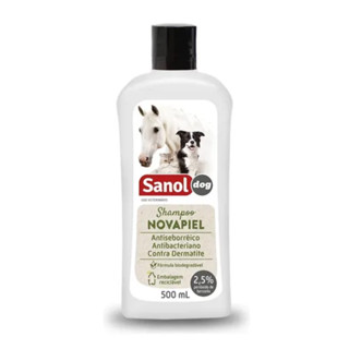 Shampoo Novapiel Peles Sensíveis 500 ml - Sanol Dog em Oferta na Shopee