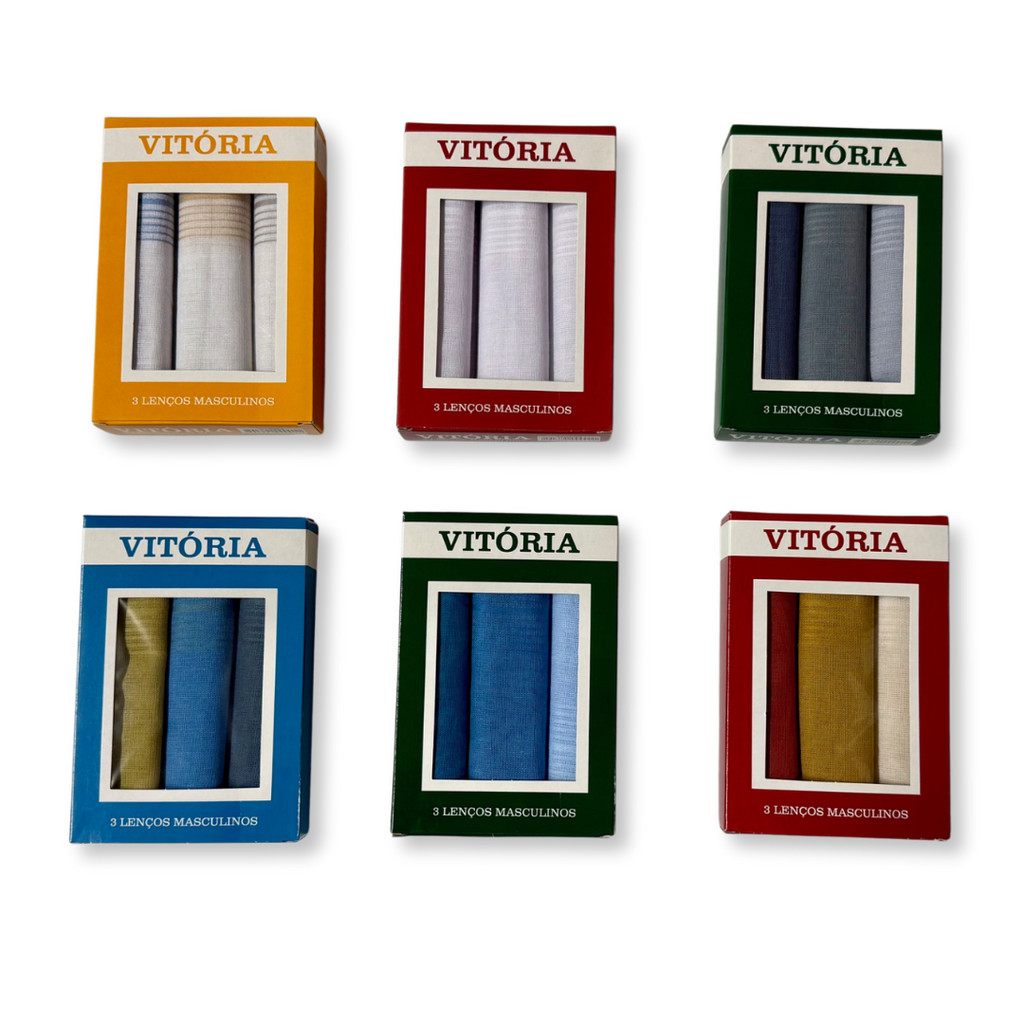 Kit 3 Lenço de Bolso Masculino para Terno Vitoria em Oferta na Shopee