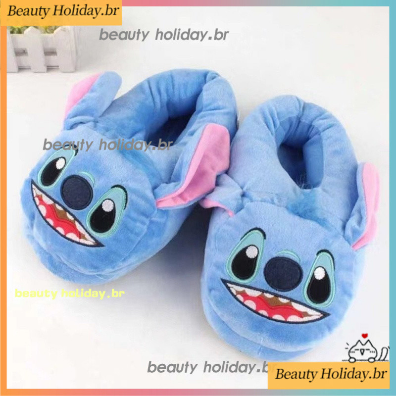 Pantufa Stitch (30 a 34/35 a 40 )Indoor Pantufa Infantil Stitch