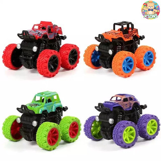 Carrinho De Fricção Gira 360° Supera Obstáculo Várias Cores Acabamento Premium Monster Truck