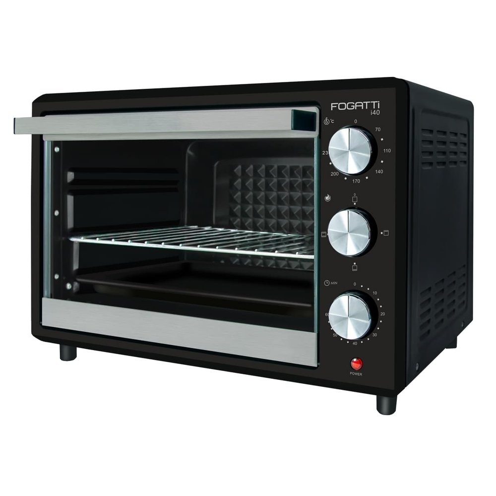 Forno Elétrico de Bancada 40 Litros - i40 - Preto - Fogatti 110V