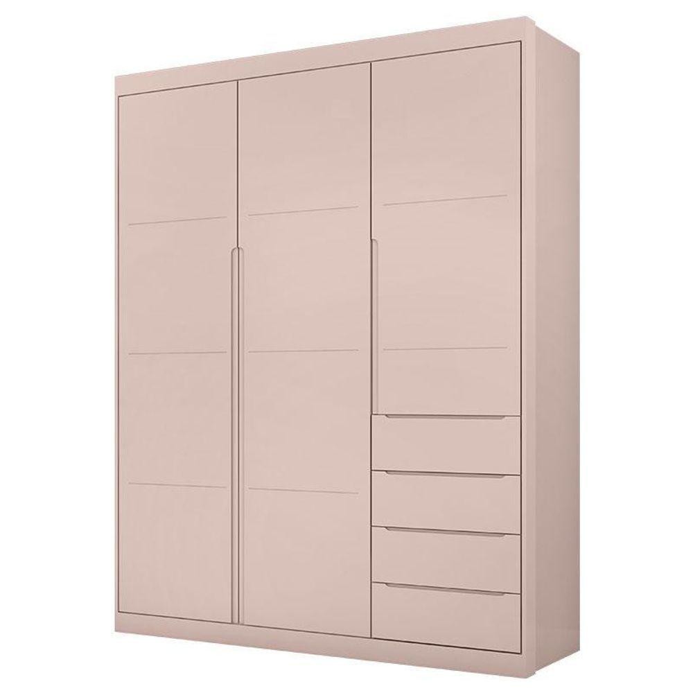 Guarda Roupa Infantil Blenda Rosa Acetinado - Phoenix Baby em Oferta na Shopee