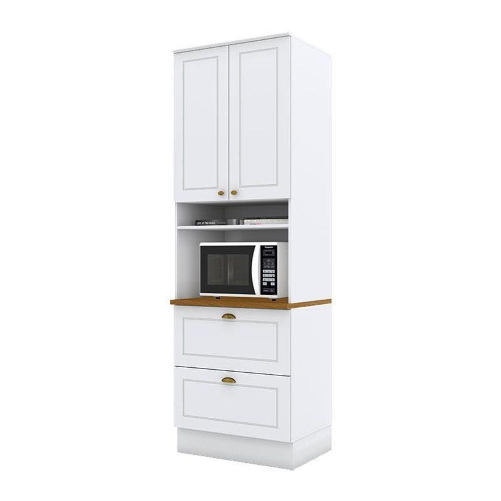 Torre Quente 1 Forno Americana Branco Hp Com Tampo Nature – Henn