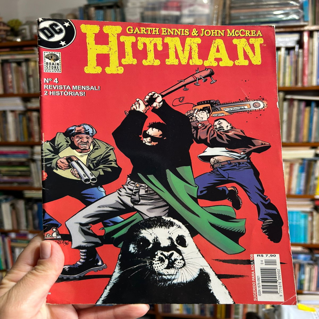Hitman  - Número 4 - 2 Histórias autor Garth Ennis - Jonh McCrea