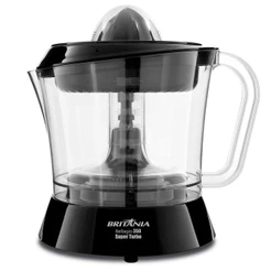 Espremedor De Frutas Britânia Bellagio 350 Turbo Preto 110V