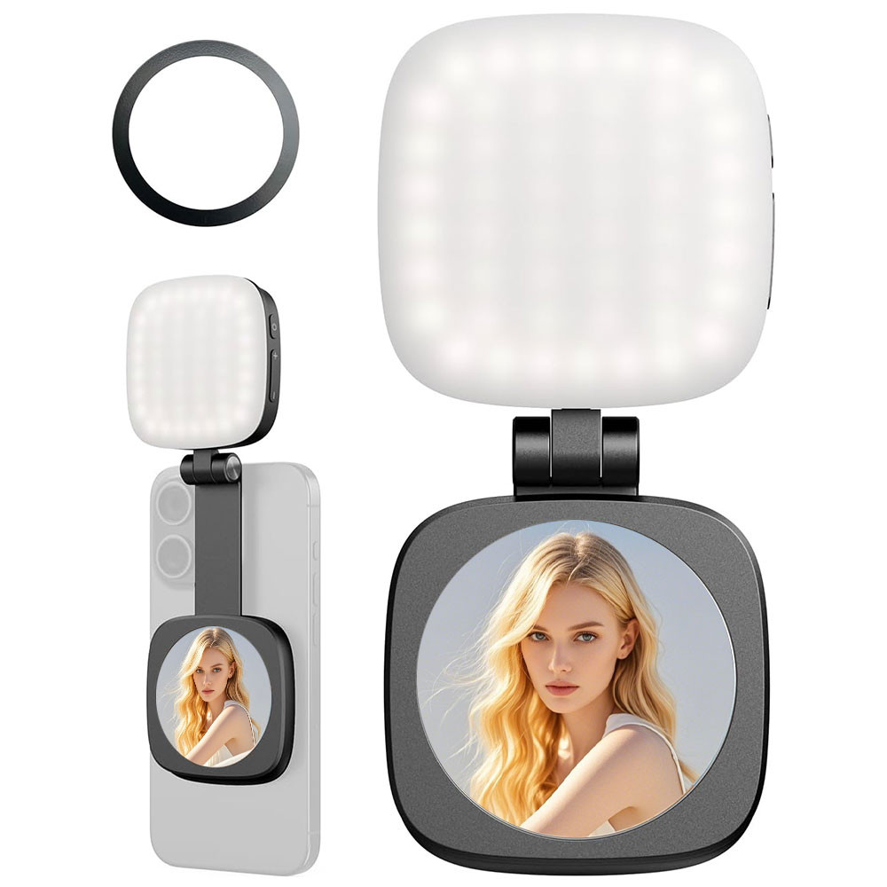 Luz De Preenchimento Para Selfie Com Magnético , Acessório Celular , Intensificador De Câmera De Beleza , Ring Light Ane