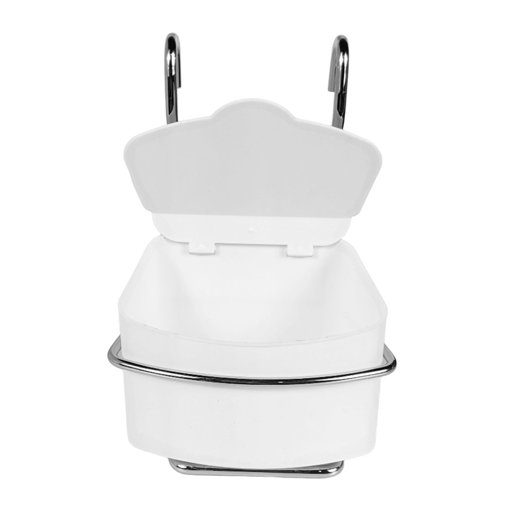 Saleiro Plástico Porta Sal 500g Com Suporte Para Barra Cozinha 2410 Future — imagem 2 de 2