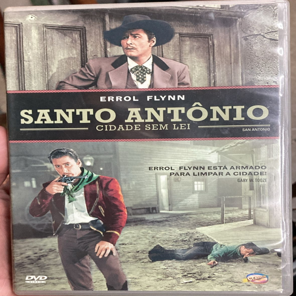 DVD DVD Santo Antônio - Cidade Sem Lei (1945) editora David Butler