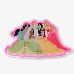 Luminária Formato 3D Princesas - Disney