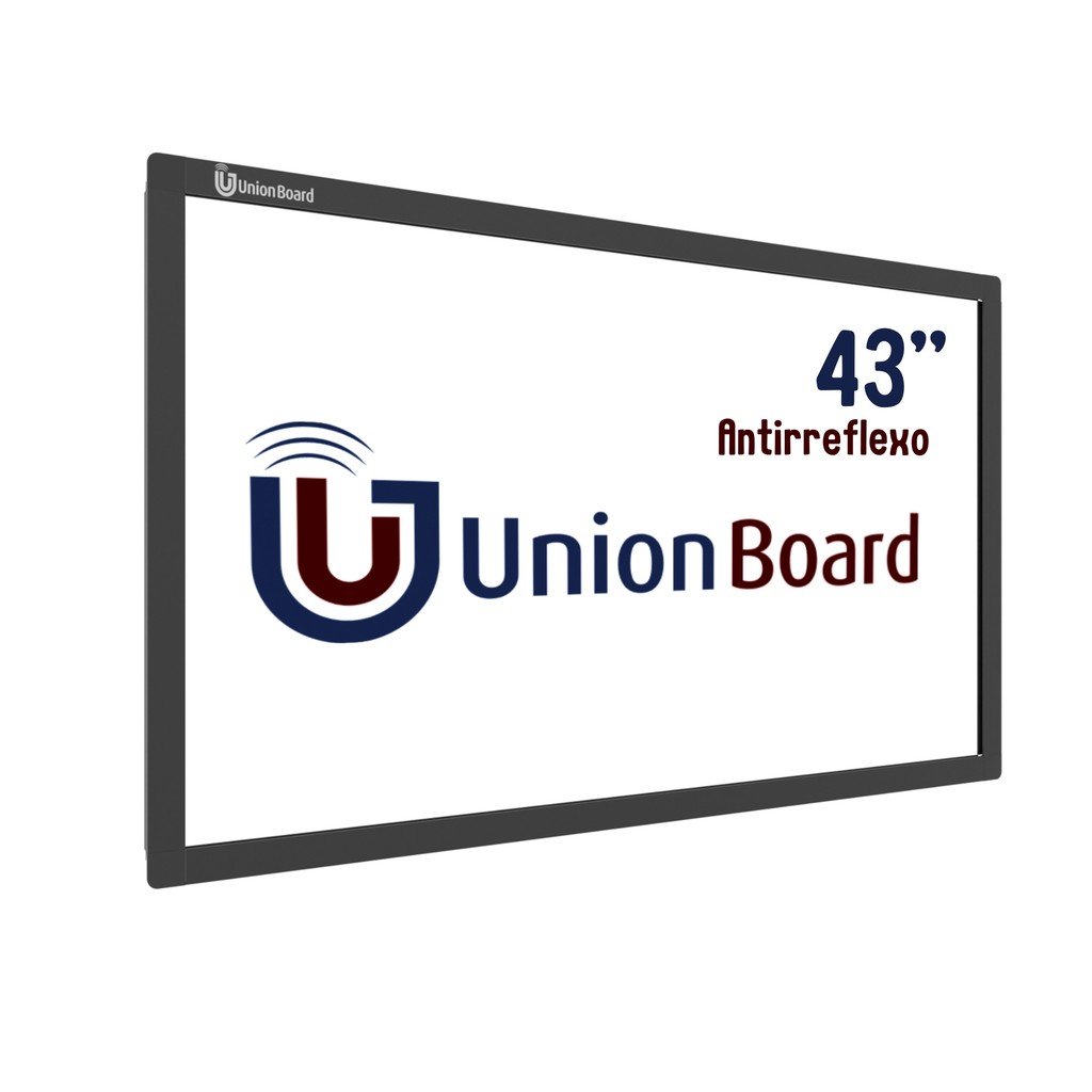 MOLDURA INTERATIVA ANTIREFLEXO UNIONBOARD 43