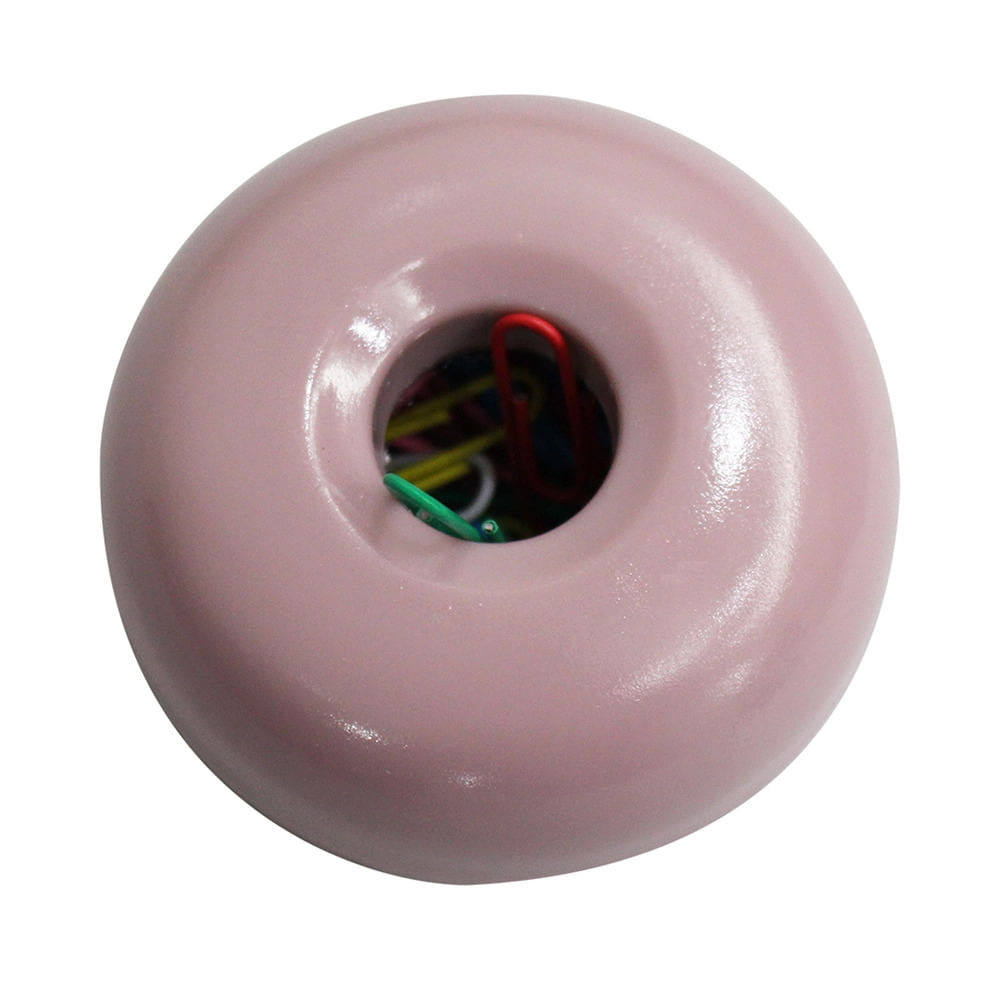 Porta Clip Le Magnético 28mm com 50 Unidades Rosa - Stationery