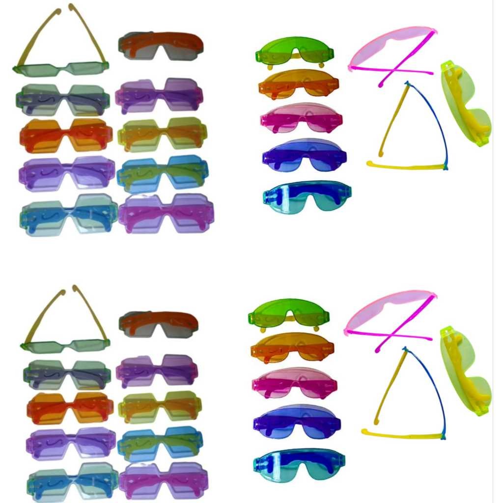KIT OCULOS BALADA 2 MODELOS PARA ESCOLHER KIT  OCULOS BRINQUEDO  PRENDA PARA FESTA DE ANIVERSARIO 12.42 CM