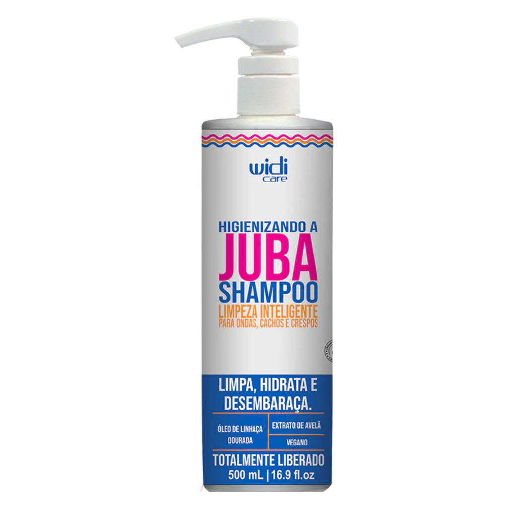 Higienizando A Juba Shampoo – Widi Care – 500ml | Limpa Sem Embaraçar em Oferta na Shopee