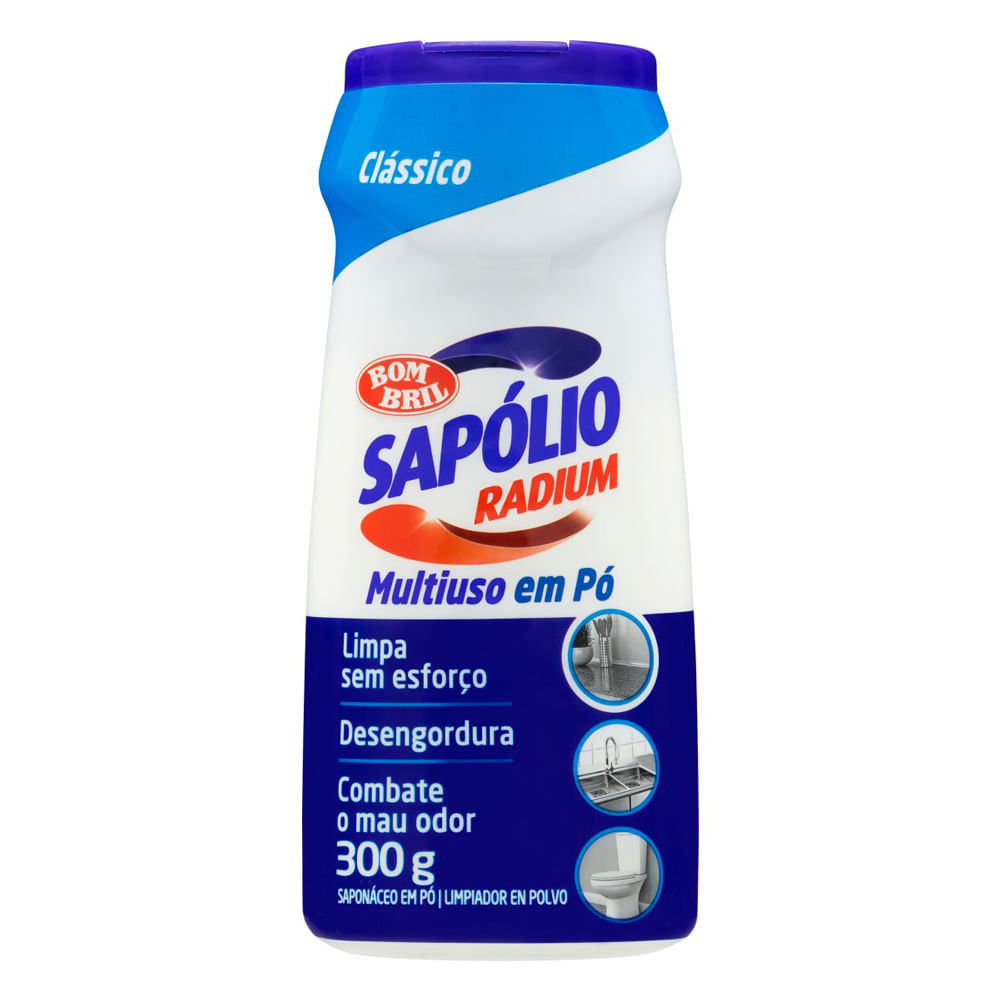 Sapólio Radium em Pó Bombril Clássico Multiuso 300g - Home Appliances