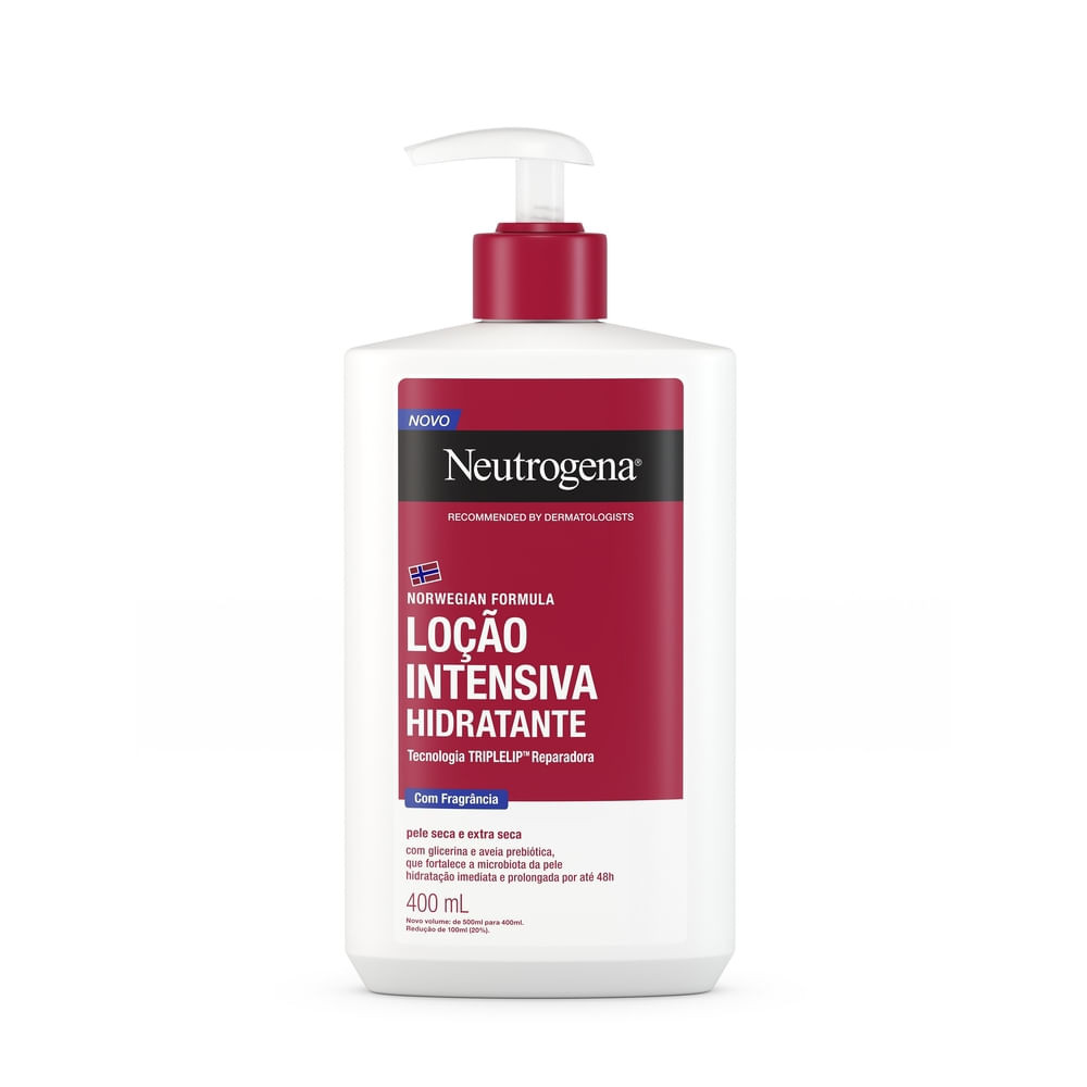 Hidratante Corporal Intensivo Neutrogena Norwegian com fragrância 400mL - Beauty