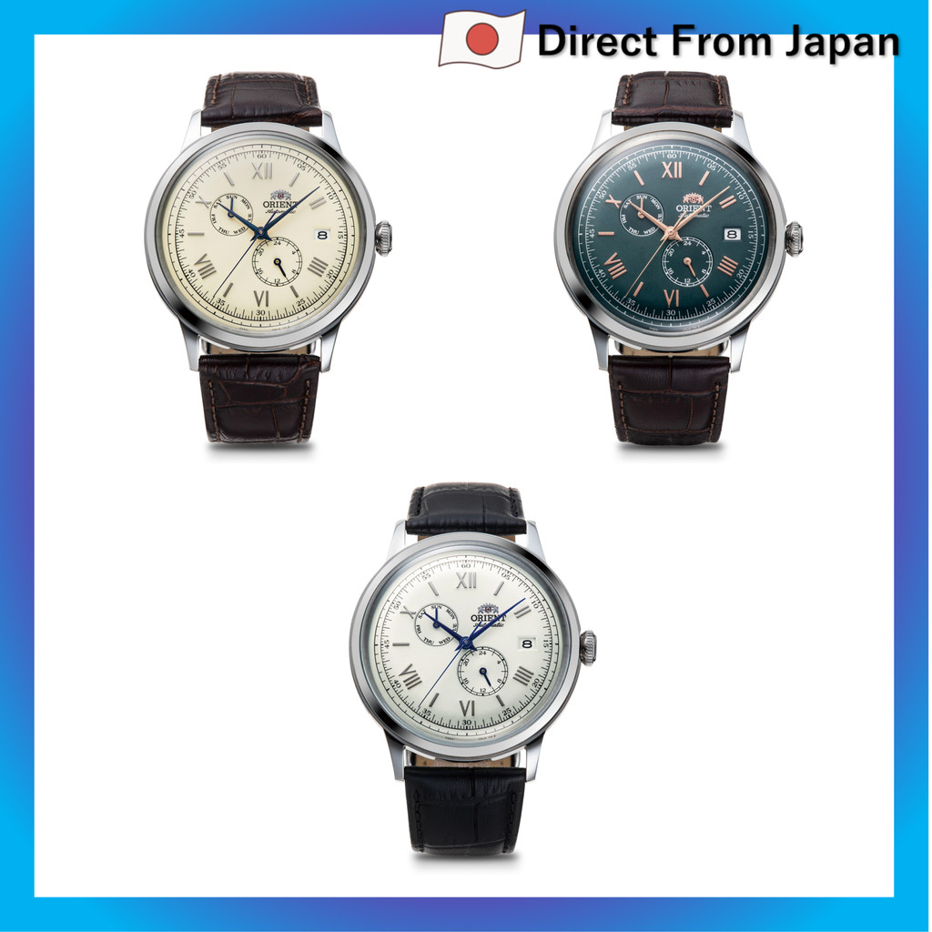 Relógio Orient Bambino Automático, Mecânico, com Garantia do Fabricante Japonês, RN-AK0703E, Masculino, Verde Marfim,Ver