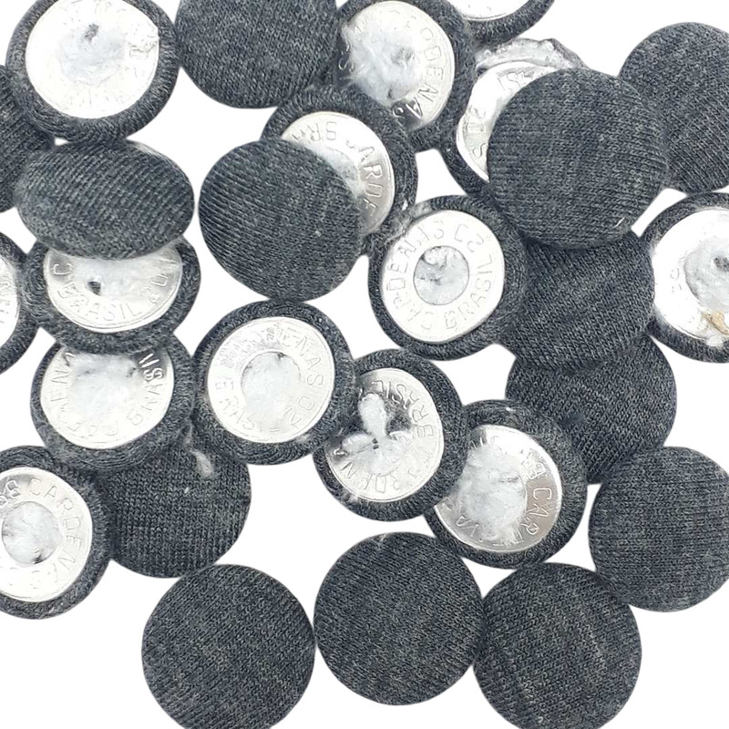 Botão Forrado Mix Cores 20mm Atenção Botao de Costurar 30Un Un 60Un vestidos uniformes casacos blazer Botões 44648V