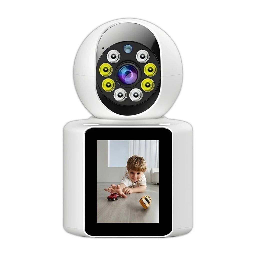 Câmera Wi-Fi Inteligente 4MP Com Tela Integrada e Vídeo Chamada And Variedades