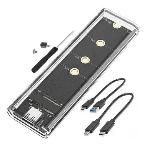 Case Nvme Externo M2 Ssd Pcie Ngff Sata Usb-c Até 10gb/s