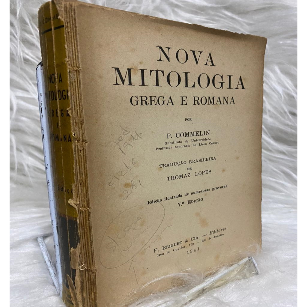 Nova Mitologia Grega e Romana autor P. Commelin c12b6
