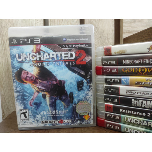 Jogo Uncharted 2 Among Thieves Original Ps3 - Midia Física