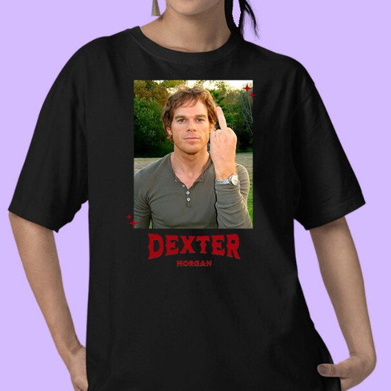 [Camiseta Premium em Algodão Puro]GXG Camiseta Dexter Morgan Seriado 100% Algodão Unissex