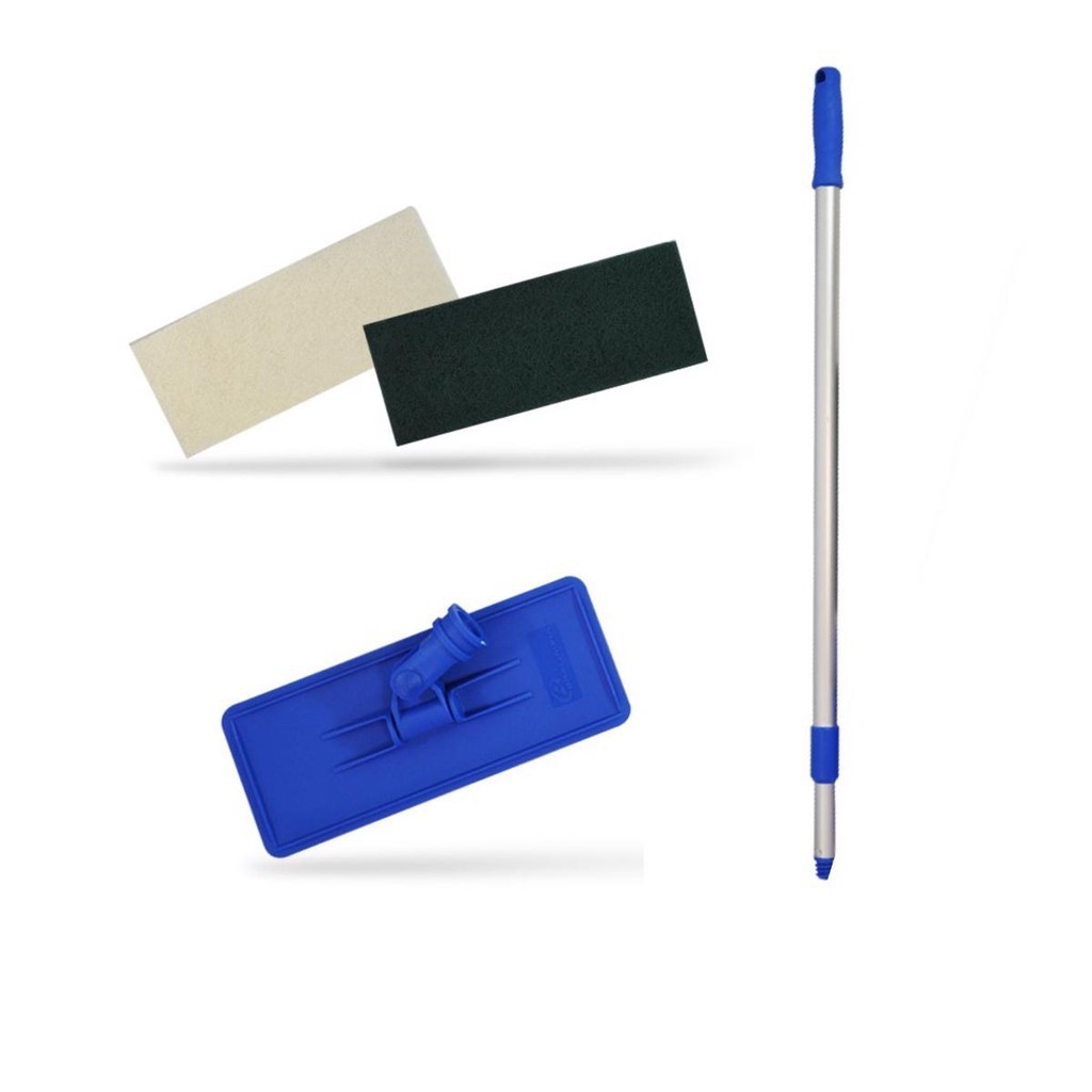 Conjunto Limpa Tudo Bralimpia + Cabo Extensor Telescópico 1,40m em Oferta na Shopee